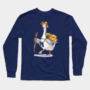 Hiking Goose Long Sleeve T-Shirt